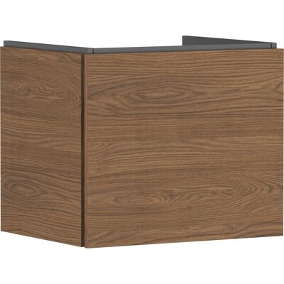 Hansgrohe xilesa e - badmeubel - 580/470mm maat - 1 lade - voor wastafel - cashmere oak Hansgrohe xilesa e - badmeubel - 580/470mm maat - 1 lade - voor wastafel - cashmere oak