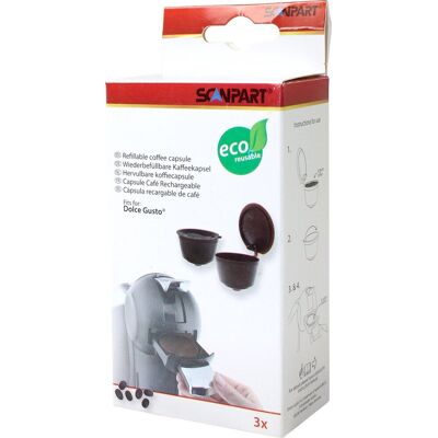 Scanpart - Coffeeduck Dolce Gusto A3 - 3 capsules - Capsule Scanpart - Coffeeduck Dolce Gusto A3 - 3 capsules - Capsule