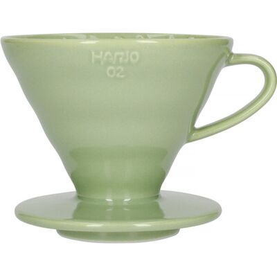 Hario Keramische Drip V60-02 - Groen - Koffiezetapparaat Hario Keramische Drip V60-02 - Groen - Koffiezetapparaat