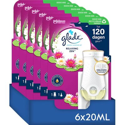 Glade electric scented oil houder relaxing zen Glade electric scented oil houder relaxing zen