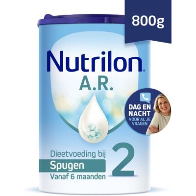 Nutrilon a.r. 2 - flesvoeding bij spugen vanaf 6 maanden - 800 gr Nutrilon a.r. 2 - flesvoeding bij spugen vanaf 6 maanden - 800 gr