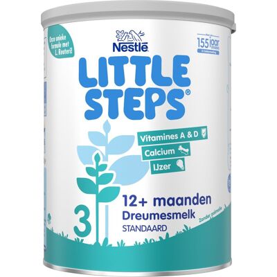 LITTLE STEPS® Nestlé little steps 3 - flesvoeding dreumesmelk standaard - 12+ maanden - 2 x 800g LITTLE STEPS® Nestlé little steps 3 - flesvoeding dreumesmelk standaard - 12+ maanden - 2 x 800g