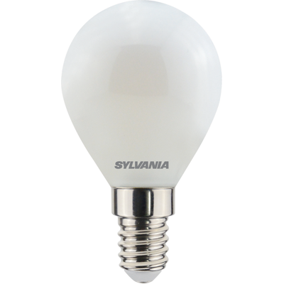Sylvania Satijnen Witte LED-Lamp - E14 4,5W 470lm - Warm Wit - LED lamp Sylvania Satijnen Witte LED-Lamp - E14 4,5W 470lm - Warm Wit - LED lamp
