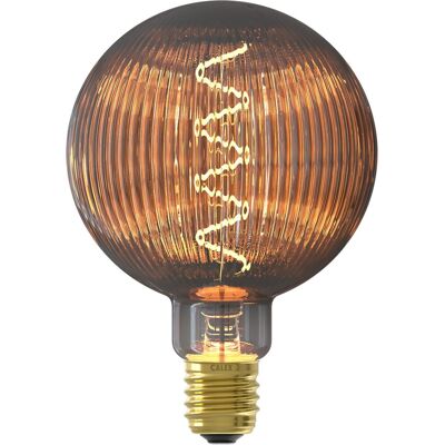 Calex pulse nantes led lamp - e27 - filament lichtbron - warm wit licht - rookglas Calex pulse nantes led lamp - e27 - filament lichtbron - warm wit licht - rookglas