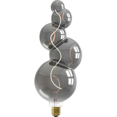 Calex alicante xxl titanium - e27 led lamp - filament lichtbron dimbaar - 4w - warm wit licht Calex alicante xxl titanium - e27 led lamp - filament lichtbron dimbaar - 4w - warm wit licht