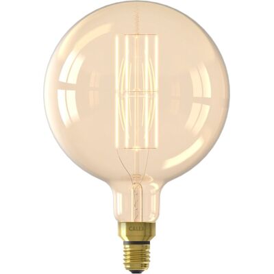 Calex megaglobe xxl goud - e27 led lamp - filament lichtbron dimbaar - 10,5w - warm wit licht Calex megaglobe xxl goud - e27 led lamp - filament lichtbron dimbaar - 10,5w - warm wit licht