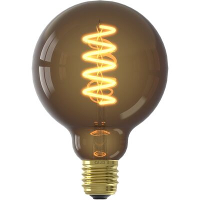 Calex led filament lamp - globe 9,5cm - e27 - lichtbron natural - dimbaar - warm wit licht - 4w Calex led filament lamp - globe 9,5cm - e27 - lichtbron natural - dimbaar - warm wit licht - 4w