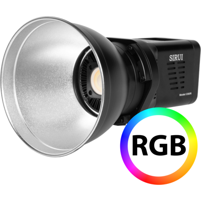 Sirui C60R LED Video Light - RGB 360° Control - 60W - Compact & Quiet Sirui C60R LED Video Light - RGB 360° Control - 60W - Compact & Quiet