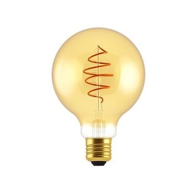 Enzo Nordlux led globe g95 e27 4,9-35w 2200k filament spiraal gold dimbaar - 2760121 Enzo Nordlux led globe g95 e27 4,9-35w 2200k filament spiraal gold dimbaar - 2760121