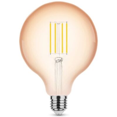 Enzo Modee led globe g125 e27 4-28w 1800k filament amber dimbaar - led7490 Enzo Modee led globe g125 e27 4-28w 1800k filament amber dimbaar - led7490