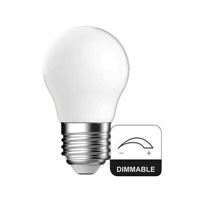 Enzo Energetic led kogel e27 4,2-40w 2700k filament mat dimbaar - 2720658 Enzo Energetic led kogel e27 4,2-40w 2700k filament mat dimbaar - 2720658