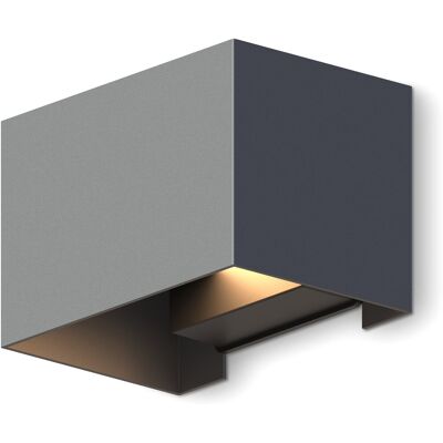 Calex 7001000800 Grijs Up & Down Buitenwandlamp Calex 7001000800 Grijs Up & Down Buitenwandlamp