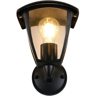 TRIO venta - wandlamp - zwart mat - excl. 1x e27 4 w - wandmontage - buitenverlichting - ip44 TRIO venta - wandlamp - zwart mat - excl. 1x e27 4 w - wandmontage - buitenverlichting - ip44