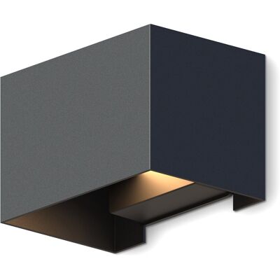 Calex - 7001000600 - Zwart - Up-Down - Wandlamp Calex - 7001000600 - Zwart - Up-Down - Wandlamp