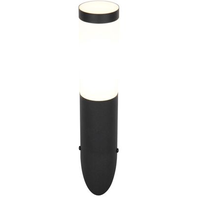 TRIO to - wandlamp - zwart mat - excl. 1x e27 4,9 w - wandmontage - buitenverlichting - ip44 TRIO to - wandlamp - zwart mat - excl. 1x e27 4,9 w - wandmontage - buitenverlichting - ip44