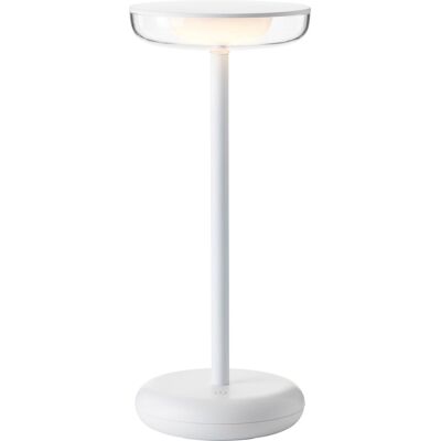 Brilliant Platon Buiten Tafellamp - Modern Wit 26cm Brilliant Platon Buiten Tafellamp - Modern Wit 26cm