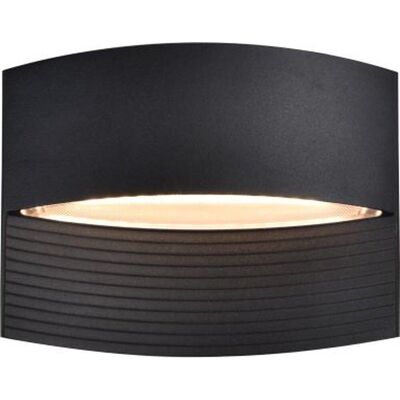 LUTEC lotus - led wandlamp voor buiten - up & down - premium aluminium - 580lm - 3000k warm wit licht - ip54 extra weerbestendig - mat zwart LUTEC lotus - led wandlamp voor buiten - up & down - premium aluminium - 580lm - 3000k warm wit licht - ip54 extra weerbestendig - mat zwart