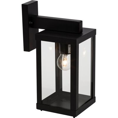 Brilliant Gaia Buitenwandlamp - Zwart Metaal E27 60W Brilliant Gaia Buitenwandlamp - Zwart Metaal E27 60W