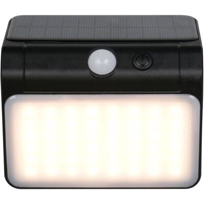 RL LIVE YOUR LIGHT Reality olinda - wandlamp - zwart - incl. 1x smd 2,5 w - schemersensor - wandmontage - oplaadbaar - zonne-energie - 4000k - niet dimbaar - bewegingssensor en orientatielicht - buitenverlichting - ip44 RL LIVE YOUR LIGHT Reality olinda - wandlamp - zwart - incl. 1x smd 2,5 w - schemersensor - wandmontage - oplaadbaar - zonne-energie - 4000k - niet dimbaar - bewegingssensor en orientatielicht - buitenverlichting - ip44