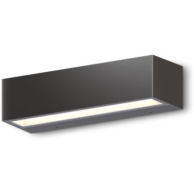 Calex modena wandlamp - downlight - buiten & binnen - geïntegreerd led - warm wit licht - 26cm - waterdicht - zwart Calex modena wandlamp - downlight - buiten & binnen - geïntegreerd led - warm wit licht - 26cm - waterdicht - zwart