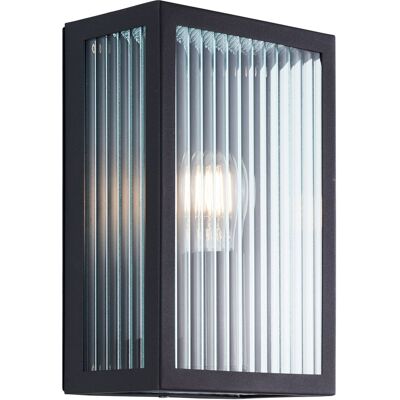 Brilliant getta - buiten wandlamp - e27 max 1x40w - zwart Brilliant getta - buiten wandlamp - e27 max 1x40w - zwart