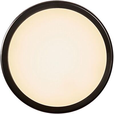 Nordlux cuba rond-wandlamp-led module-ip54-zwart Nordlux cuba rond-wandlamp-led module-ip54-zwart