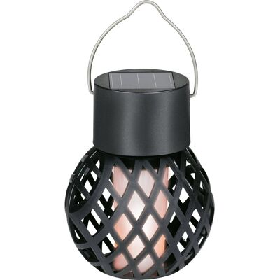 Grundig solar tuinverlichting - tuinlamp met flikkerend led licht - draadloze tafellamp met vlameffect - ip44 weersbestendig - ø7 x 12,5 cm Grundig solar tuinverlichting - tuinlamp met flikkerend led licht - draadloze tafellamp met vlameffect - ip44 weersbestendig - ø7 x 12,5 cm