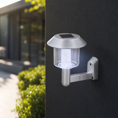 Grundig solar wandlamp - zonne lamp voor buiten met automatische verlichting - solar muurlamp met 6-8 uur brandduur en cool white licht - 13.5 x 9 x 12 cm Grundig solar wandlamp - zonne lamp voor buiten met automatische verlichting - solar muurlamp met 6-8 uur brandduur en cool white licht - 13.5 x 9 x 12 cm