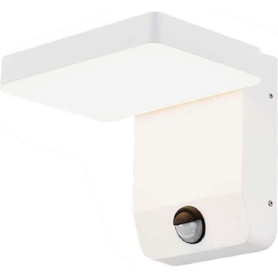 V-tac VT-11020 LED Wandlamp met Sensor - 17W - 2540Lm - 4000K - Wit - IP65 - Vierkant V-tac VT-11020 LED Wandlamp met Sensor - 17W - 2540Lm - 4000K - Wit - IP65 - Vierkant