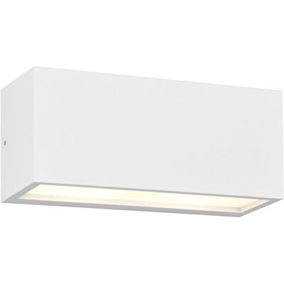 Trio Buitenwandlamp - IP44 Aluminium Wit - L37 cm Trio Buitenwandlamp - IP44 Aluminium Wit - L37 cm