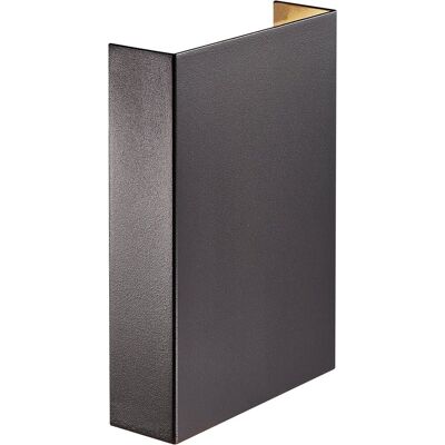 Nordlux fold 15-wandlamp-led module-zwart Nordlux fold 15-wandlamp-led module-zwart
