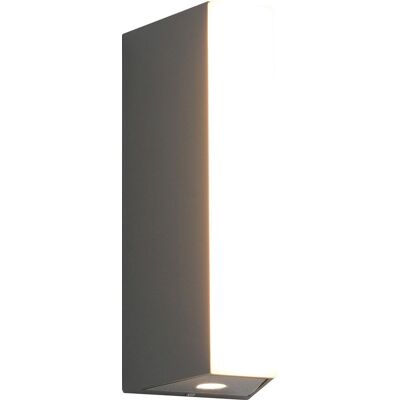 TRIO marne - wandlamp - antraciet - incl. 1x smd 5,5w - buitenverlichting - ip65 TRIO marne - wandlamp - antraciet - incl. 1x smd 5,5w - buitenverlichting - ip65