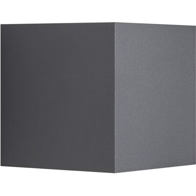 Nordlux milda kubi-wandlamp-led module-antraciet Nordlux milda kubi-wandlamp-led module-antraciet
