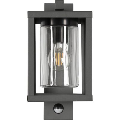 Trio Lighting Lunga Moderne Buitenwandlamp Antraciet IP44 met PIR Trio Lighting Lunga Moderne Buitenwandlamp Antraciet IP44 met PIR