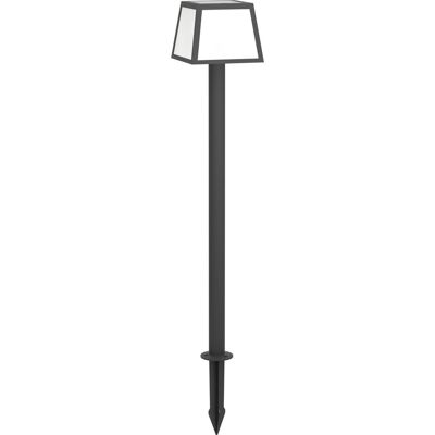 Eglo altilia solar priklamp - staande lamp buiten - zonne-energie - led - 106 cm - zwart/wit Eglo altilia solar priklamp - staande lamp buiten - zonne-energie - led - 106 cm - zwart/wit