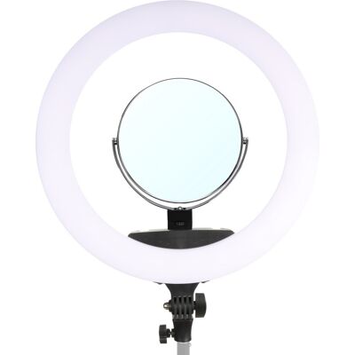 StudioKing LED Ringlamp 65W LR-650 - Make-up & Fotografie StudioKing LED Ringlamp 65W LR-650 - Make-up & Fotografie