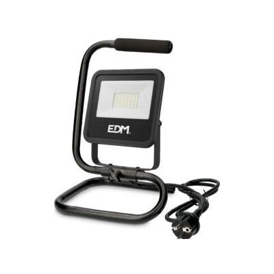 Enzo led bouwlamp 30w op statief 6400k ip65 edm 70410 - 5017600 Enzo led bouwlamp 30w op statief 6400k ip65 edm 70410 - 5017600