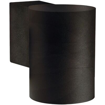 Enzo Nordlux wandlamp tin maxi gu10 zwart ip54 - 4800930 Enzo Nordlux wandlamp tin maxi gu10 zwart ip54 - 4800930