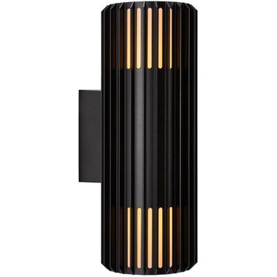 Enzo Nordlux wandlamp aludra rond dubbel 2x e27 zwart ip54 - 4800943 Enzo Nordlux wandlamp aludra rond dubbel 2x e27 zwart ip54 - 4800943