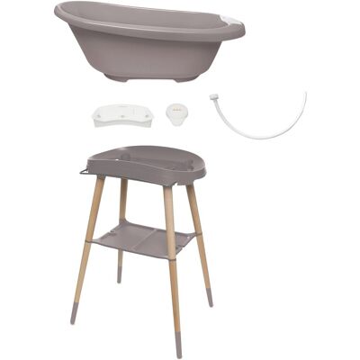 Bébé-jou babybadset basis sense edition chalk brown Bébé-jou babybadset basis sense edition chalk brown