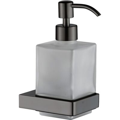 Plieger altea zeepdispenser - wandmontage - geborsteld gunmetal Plieger altea zeepdispenser - wandmontage - geborsteld gunmetal