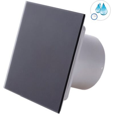 AWENTA - Trax Glass PTGB125M - Zwart mat - Panel AWENTA - Trax Glass PTGB125M - Zwart mat - Panel