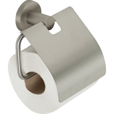 Plieger vigo wc rolhouder - toiletrolhouder met klep - met schroeven - 10 jaar garantie - geborsteld chroom Plieger vigo wc rolhouder - toiletrolhouder met klep - met schroeven - 10 jaar garantie - geborsteld chroom