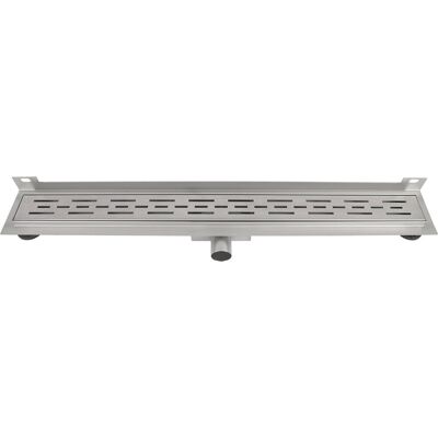 Differnz Douchegoot - muur flens rvs - 7 x 7 x 80 cm Differnz Douchegoot - muur flens rvs - 7 x 7 x 80 cm