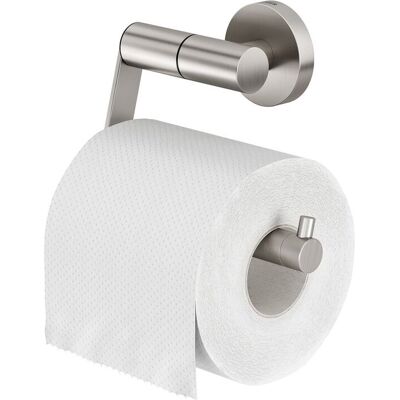 Tiger boston - wc rolhouder zonder klep - toiletrolhouder - zonder boren - boren of lijmen - rvs geborsteld Tiger boston - wc rolhouder zonder klep - toiletrolhouder - zonder boren - boren of lijmen - rvs geborsteld