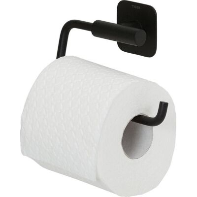 Tiger Modern RVS Toiletrolhouder - Mat Zwart - Toiletrolhouder Tiger Modern RVS Toiletrolhouder - Mat Zwart - Toiletrolhouder