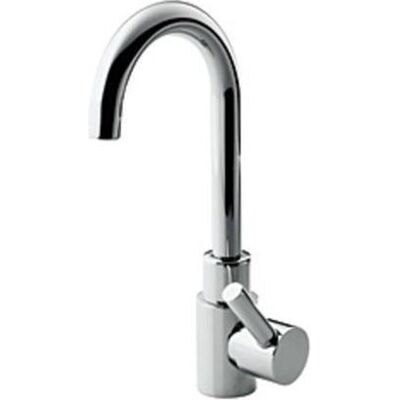 Plieger pico toiletkraan - eén knop - kraan messing - toiletkraan koud - hoge uitloop - chroom Plieger pico toiletkraan - eén knop - kraan messing - toiletkraan koud - hoge uitloop - chroom