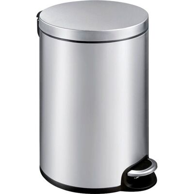 EKO - serene pedaalemmer 20 liter - stainless steel plastic - mat rvs - prullenbak EKO - serene pedaalemmer 20 liter - stainless steel plastic - mat rvs - prullenbak