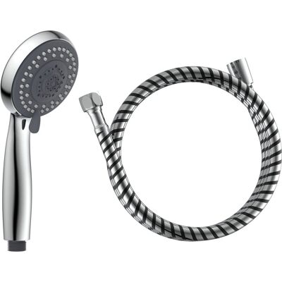Eisl verona handdouche met slang - douchekop rond - chroom Eisl verona handdouche met slang - douchekop rond - chroom