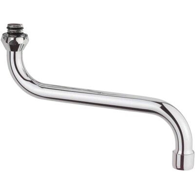 Kirchhoff onderuitloop 3/4" binnendraad 20cm chroom Kirchhoff onderuitloop 3/4" binnendraad 20cm chroom